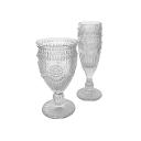 Clear Vintage Glassware Set