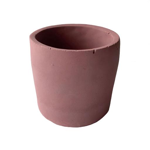Mauve Concrete Large Vase