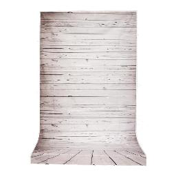 Light Grey "Wooden" Backdrop [5ft x10ft]