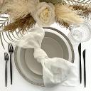 White Cheesecloth Napkin