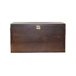 Dark Wood Card Box