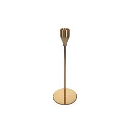 Gold Taper Candle Holder - 9.5"