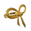 Gold Bow Napkin Ring