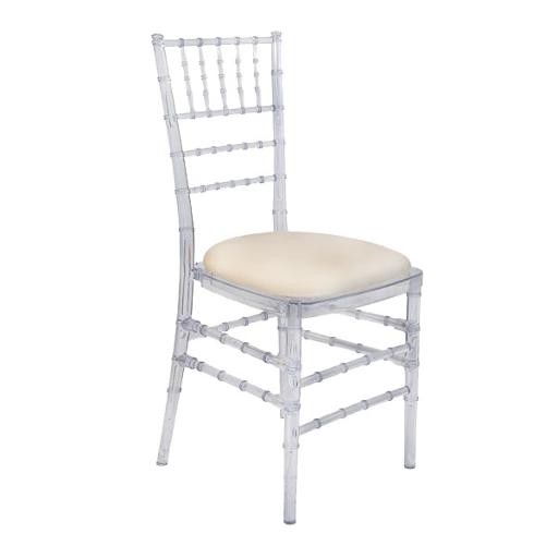 Ghost Chiavari Chair - Ivory Seat