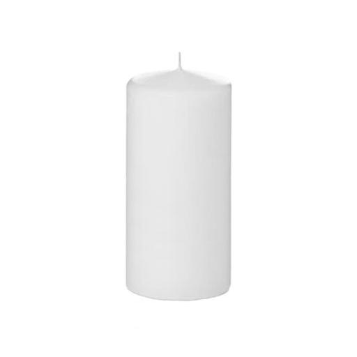 3" x 6" Pillar Candle - White