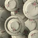 Vintage Rose Dinnerware Set