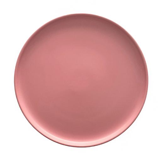 Pink High Rim Matte 12" Charger Plate