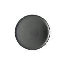 Black High Rim Matte 8" Side Plate
