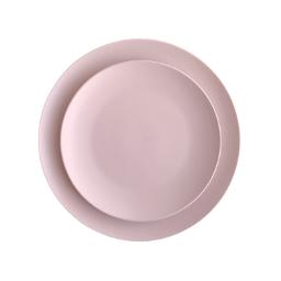 Pink Stoneware Dinnerware Set