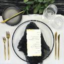 Black Cheesecloth 16' Runner