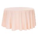 120" - Blush Round Table Linen