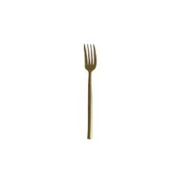 Brooklyn Brushed Gold Small Fork