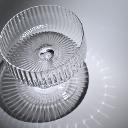 Ribbed Coupe Glass