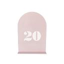 Pink Acrylic Table Number