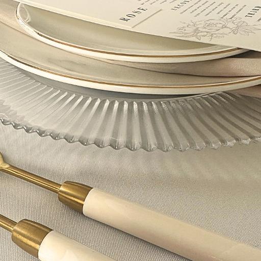 Clear Ribbed Edge 13