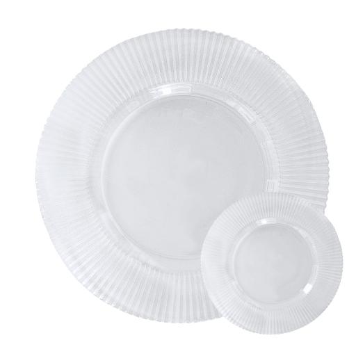 Clear Ribbed Edge 13