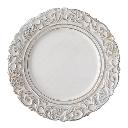 White Aristocrat Charger Plate