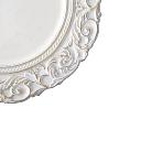 White Aristocrat Charger Plate