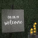 Acrylic Welcome Sign [2ft x 2ft]