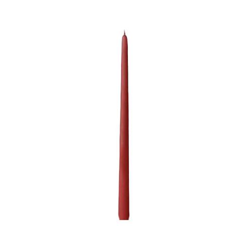 12" Taper Candle - Burgundy