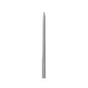 12" Taper Candle - Soft Grey