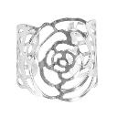 Rose Napkin Ring - Silver