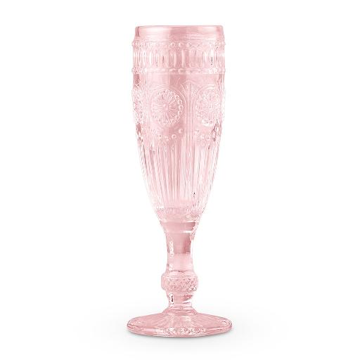Pink Glass Flute