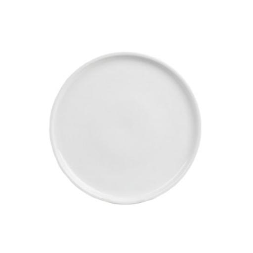 White High Rim 8" Side Plate