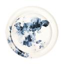 Porcelain Rose 8" Plate - Blue