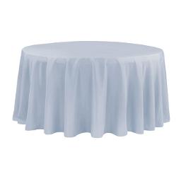 120" - Dusty Blue Round Table Linen