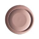 Pink Stoneware 10" Plate