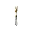 London Gold Clear Handle Large Fork