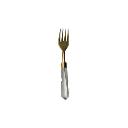 London Gold Clear Handle Small Fork