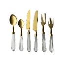 London Gold Clear Handle Small Spoon